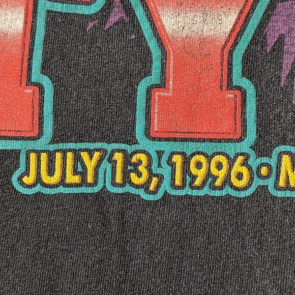 SELDON VS TYSON w/Original (Cancelled) Fight Date of July 13, 1996 RARE XL - Picture 8 of 15